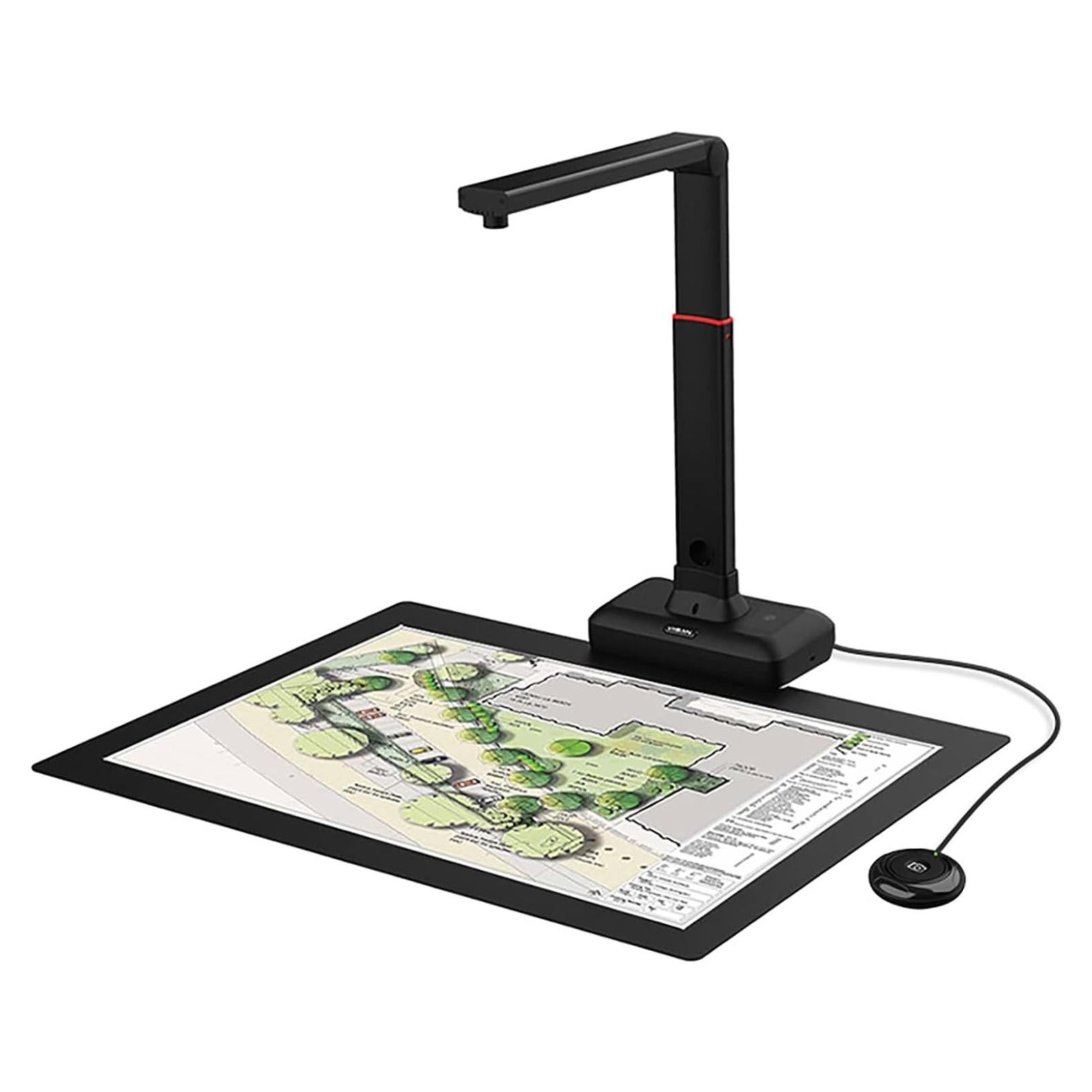 Escáner de libros VIISAN S21 A2 26MP USB OCR multilingüe