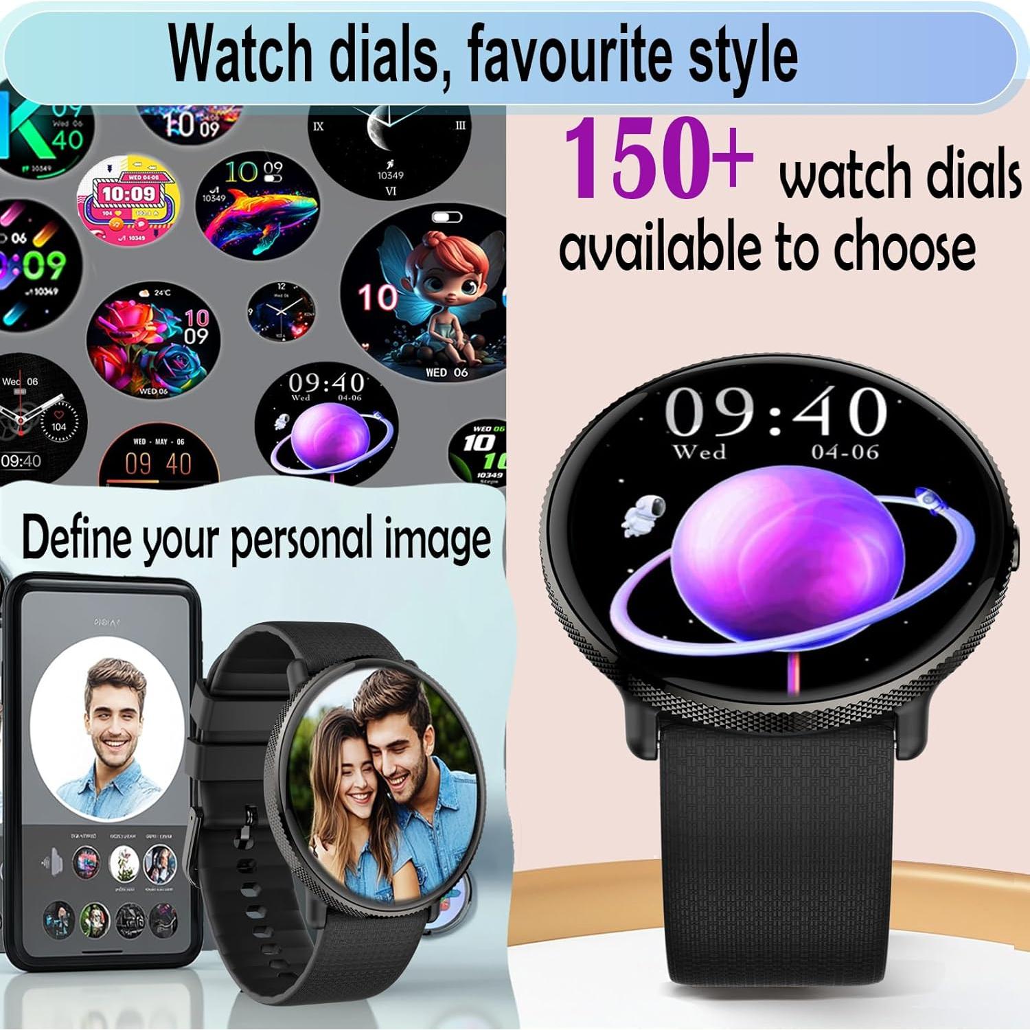 Reloj Inteligente GAODA GD61 1.43" AMOLED Impermeable IP68
