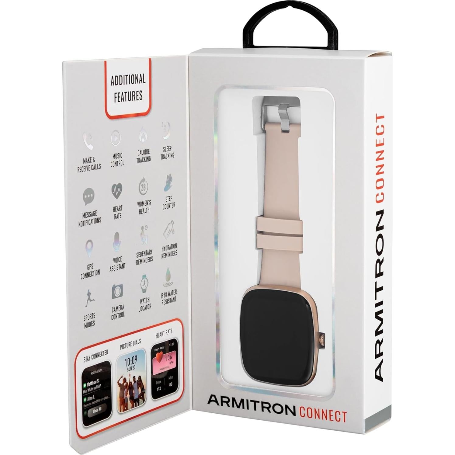 Reloj Inteligente Armitron Connect Lunar Rosa, Salud y Fitness