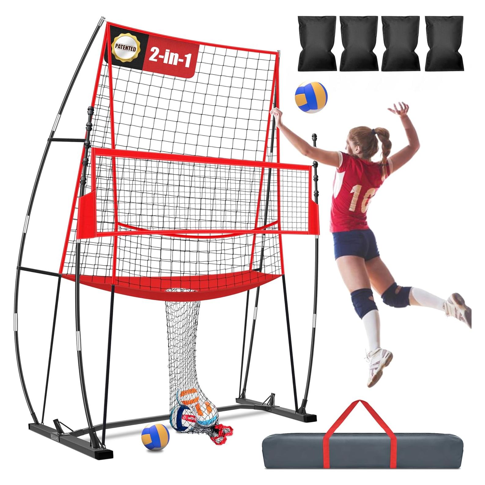 Estación de Red de Práctica de Voleibol JOLORLY 2.44m Ajustable