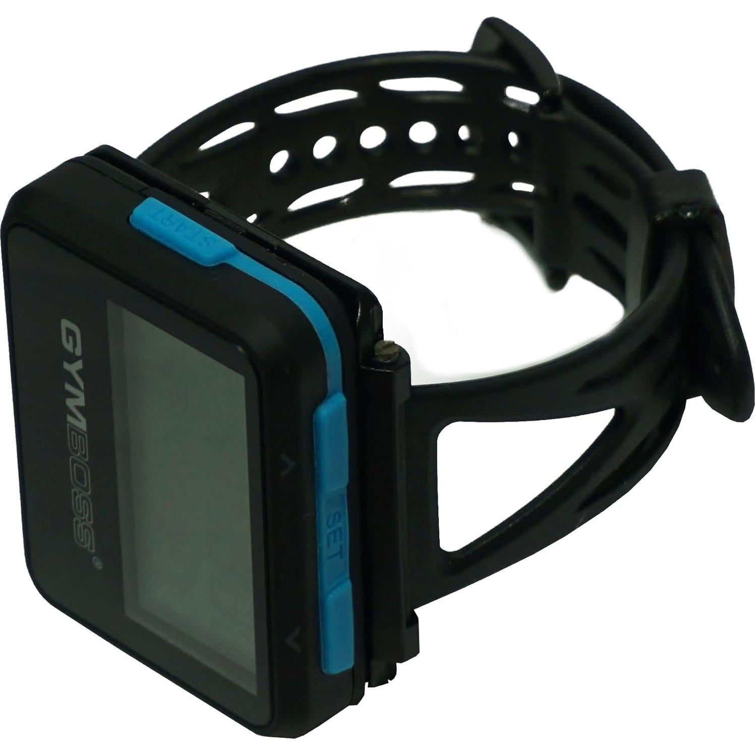 Temporizador e Cronómetro Gymboss con Correa de Reloj - Negro