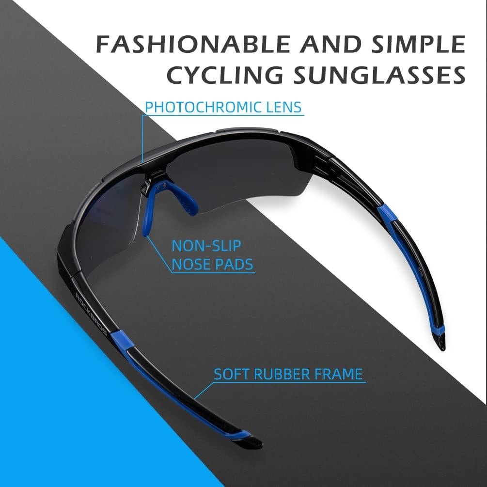 Gafas de sol fotocromáticas RockBros para ciclismo UV