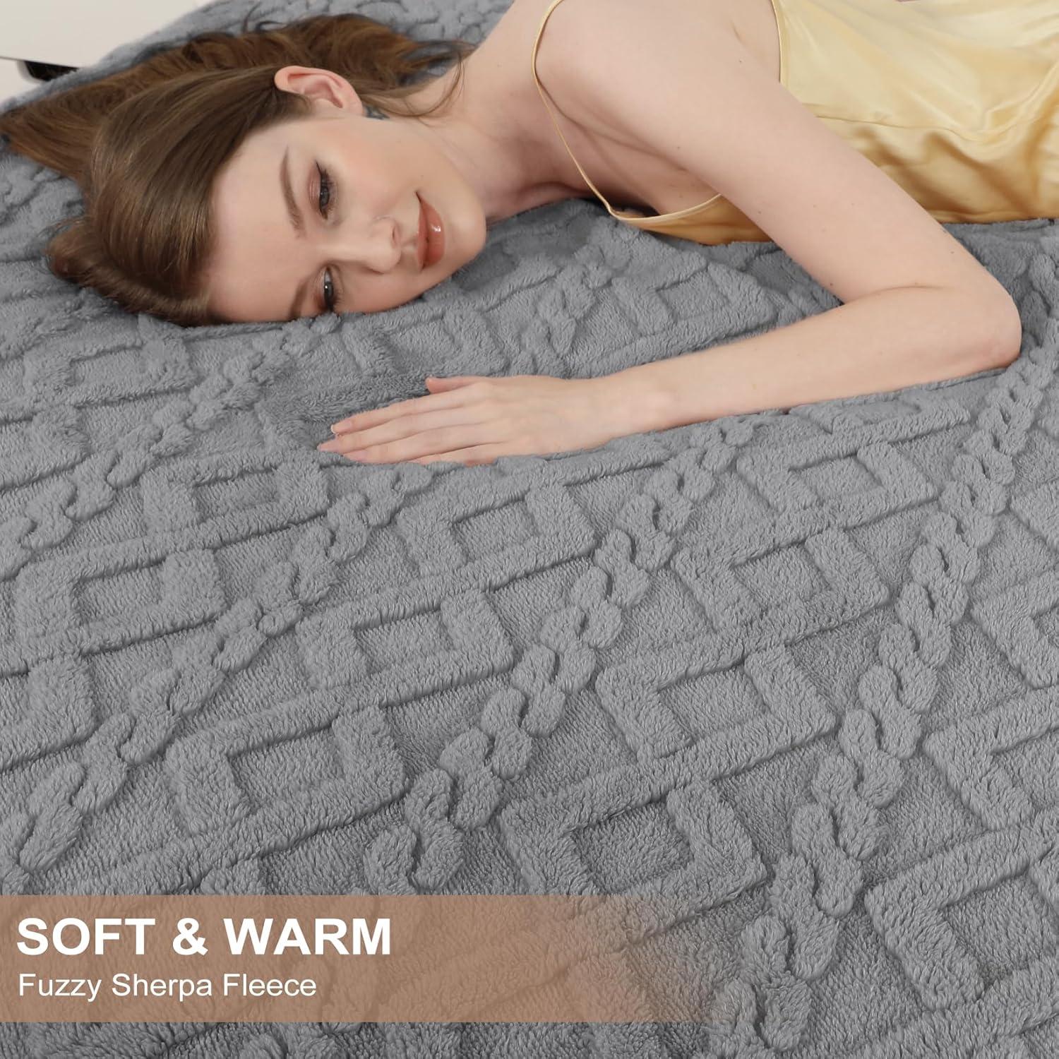 Manta Térmica CAROMIO - Manta Eléctrica Sherpa 50x60 cm