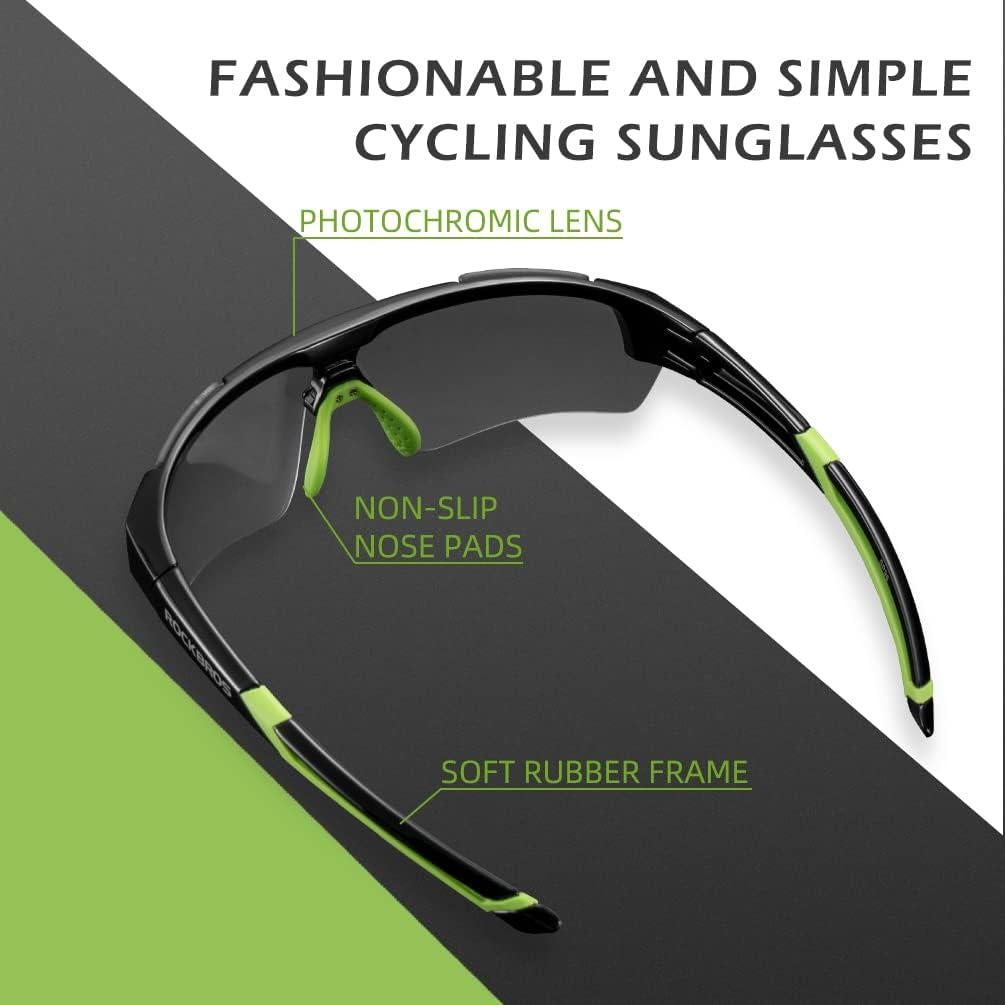 Gafas de sol fotocromáticas RockBros para ciclismo UV
