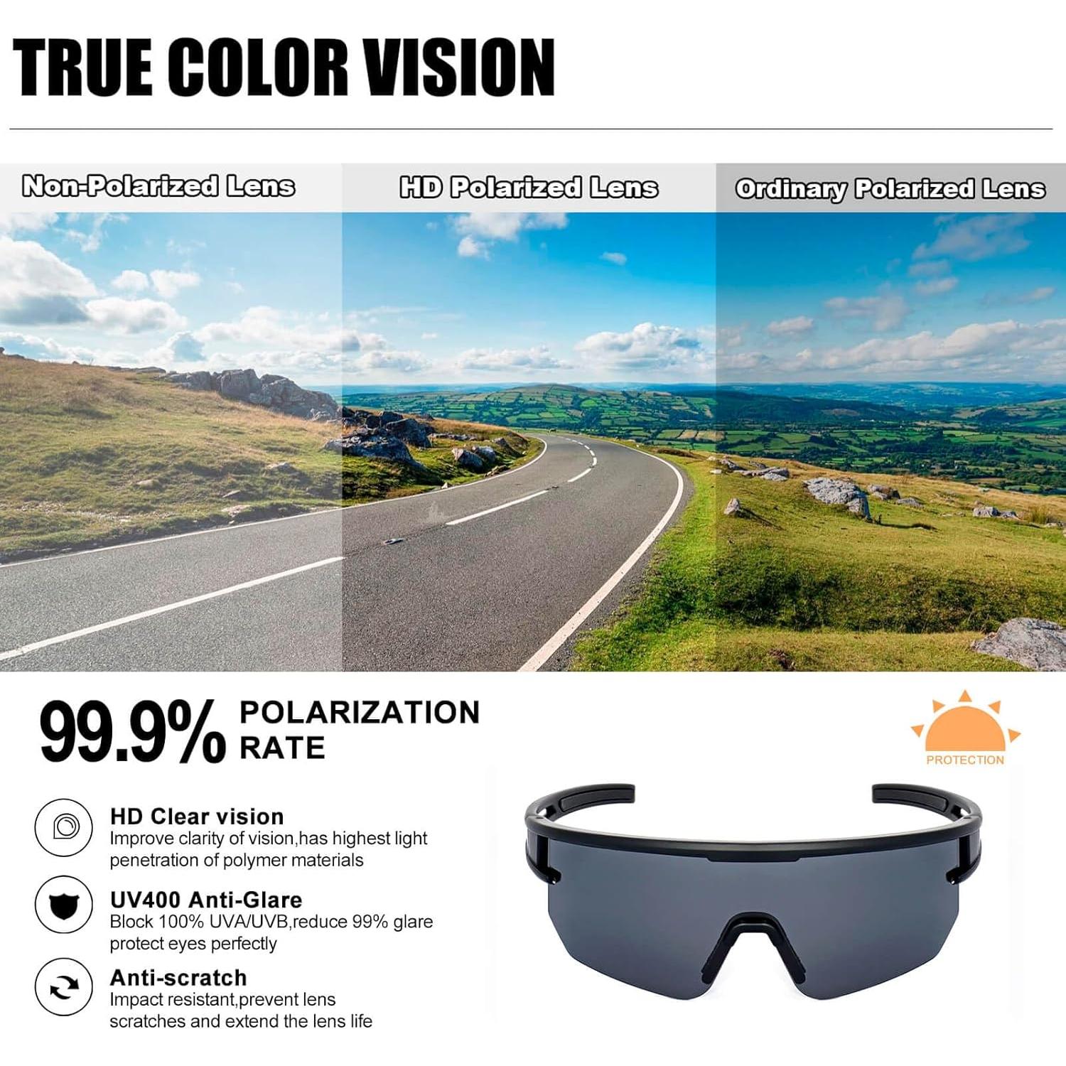 Gafas de sol AVV Baseball - Polarizadas UV400 Unisex