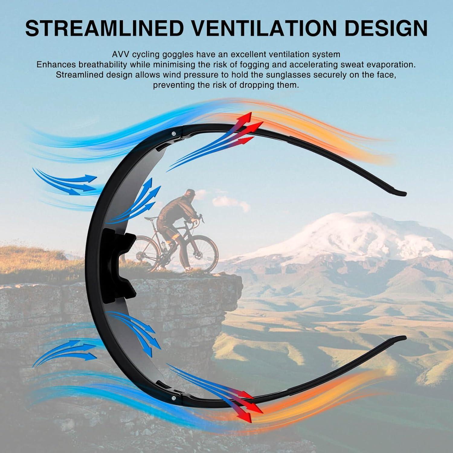 Gafas de sol AVV Baseball - Polarizadas UV400 Unisex