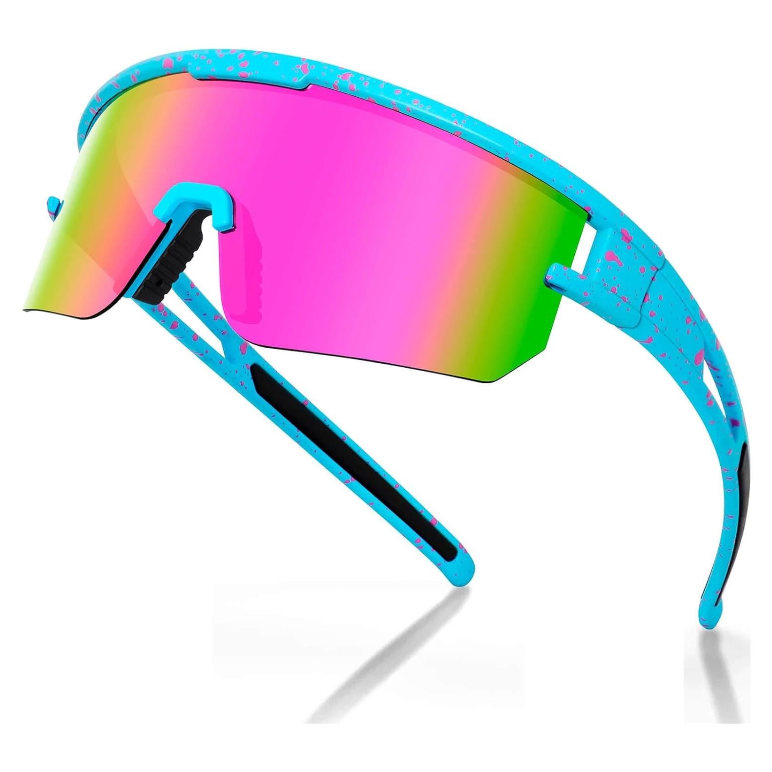 Gafas de sol AVV Baseball - Ciclismo UV400 Unisex Azul/Rosa