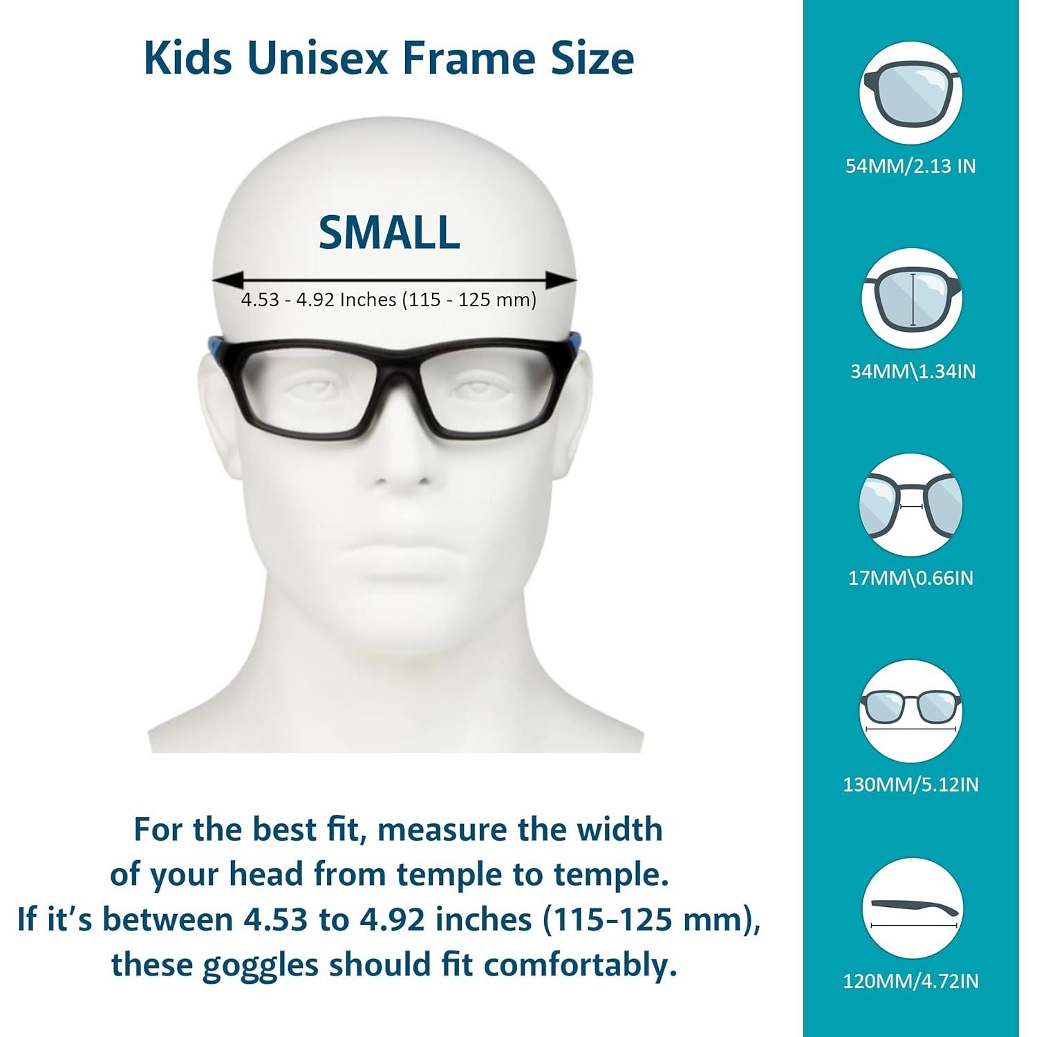 Gafas de Protección Deportiva Blue Cut Antivaho Unisex