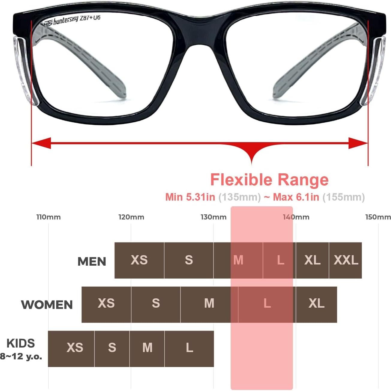 Gafas de Seguridad E60 Antivaho 2 Piezas ANSI Z87