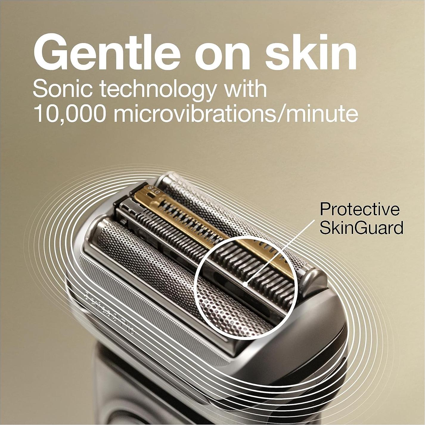 Afeitadora Eléctrica Braun Series 9 Pro 9487cc Húmeda y Seca