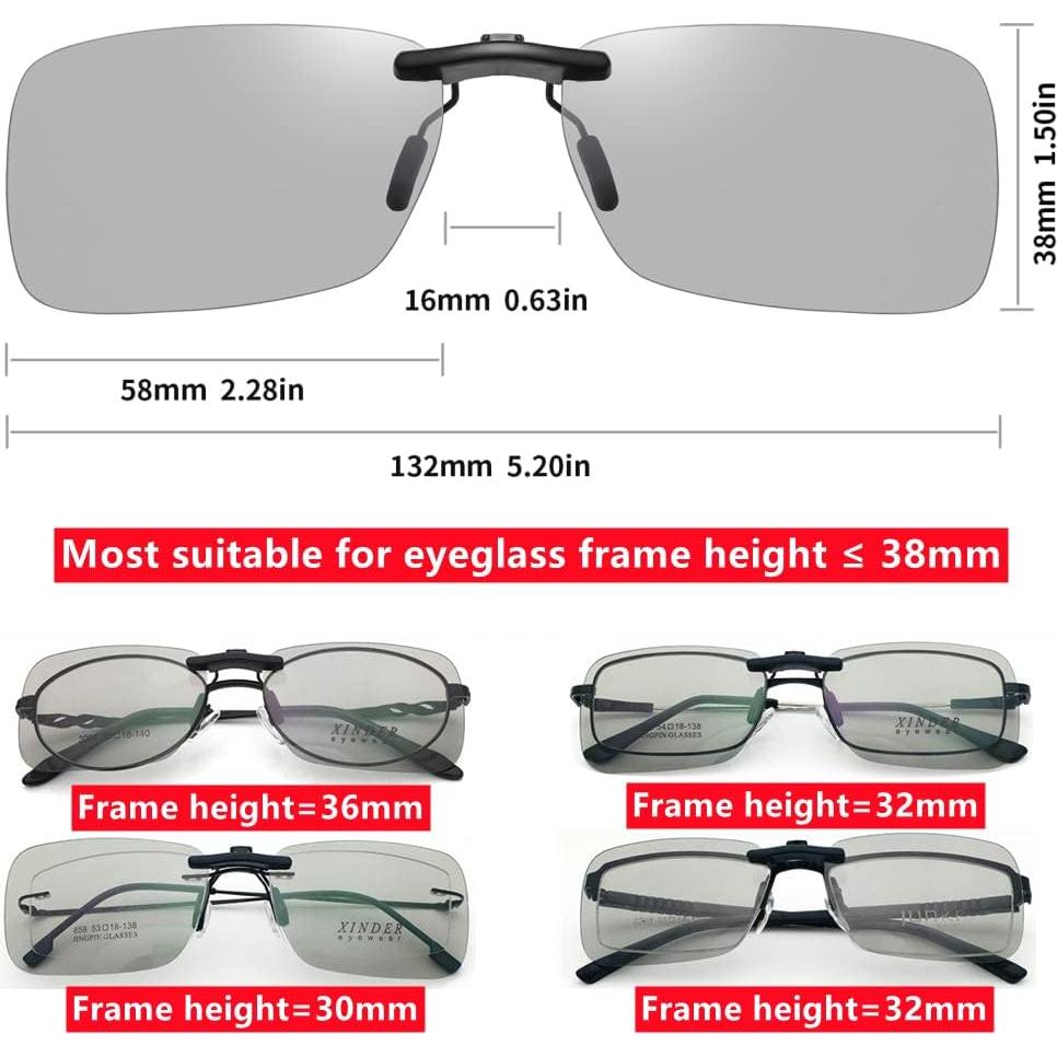 Gafas 3D Clip AoHeng RealD IMAX 2 Paquete Ligeras