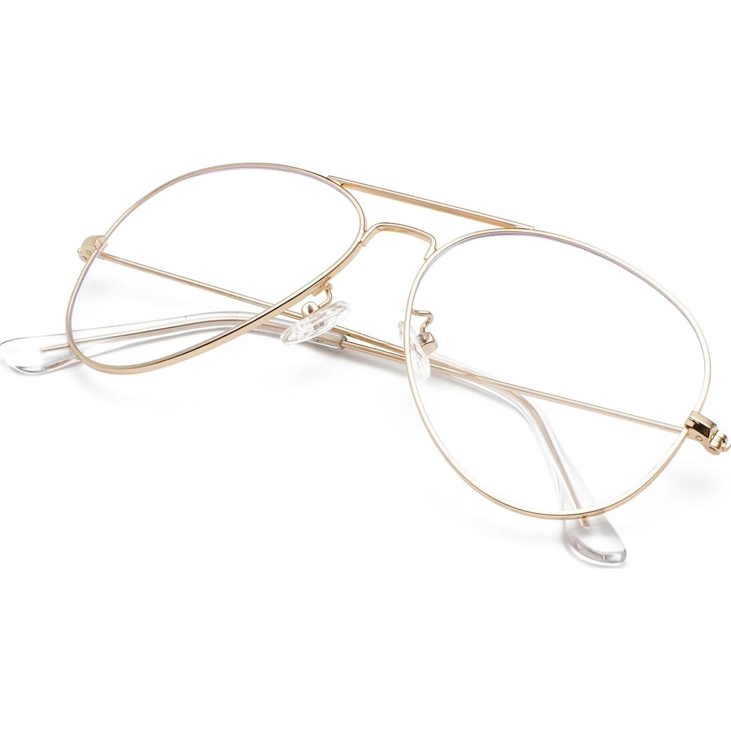 Gafas de Aviador EYLRIM con Lentes Anti Luz Azul - Unisex