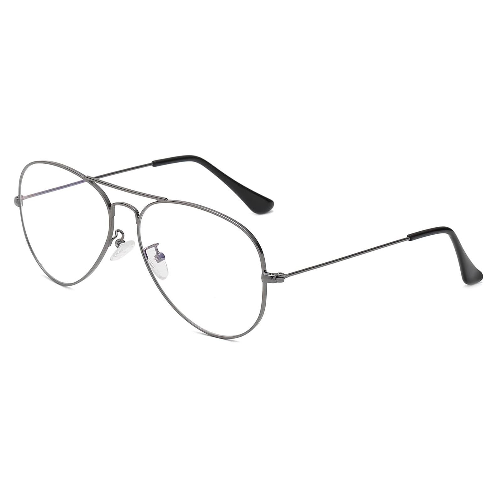 Gafas de Aviador EYLRIM con Lentes Anti Luz Azul