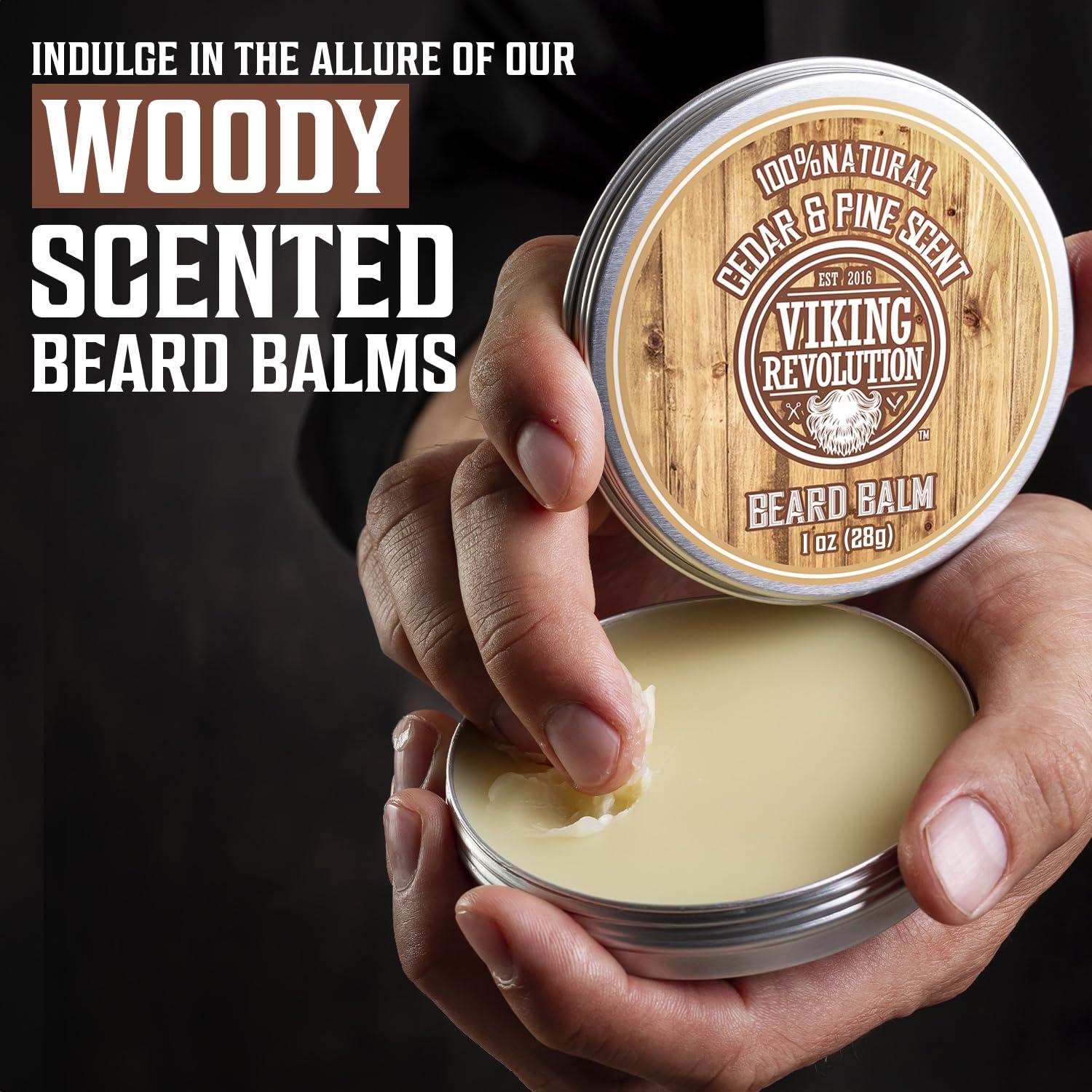 Bálsamo para Barba Viking Revolution 4 Fragancias 28g