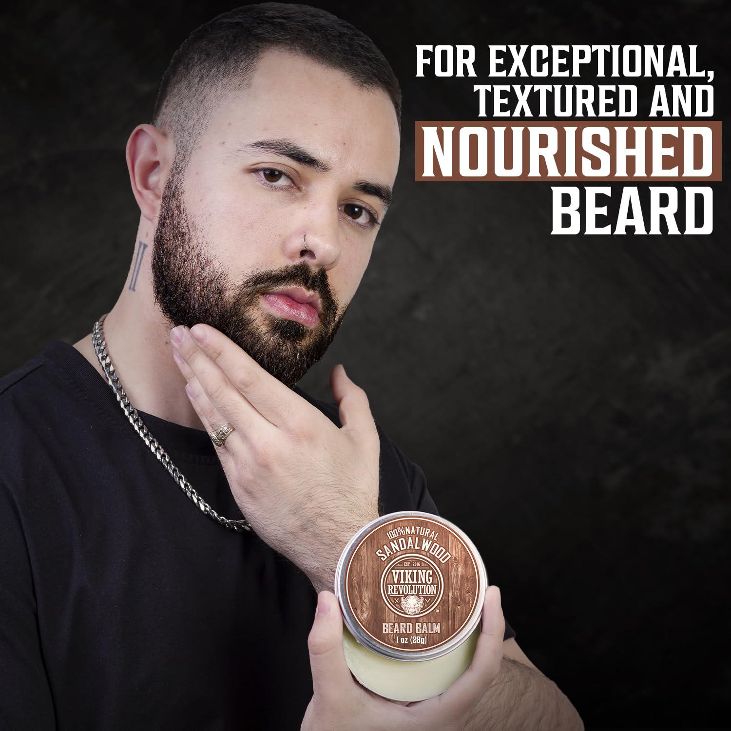 Bálsamo para Barba Viking Revolution 4 Fragancias 28g