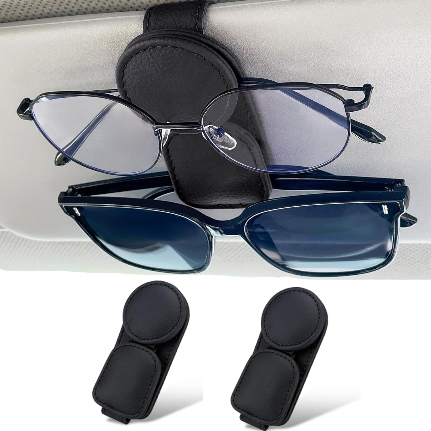 Soporte de Gafas KIWEN Sh-002 Magnético para Coche, 2 Piezas