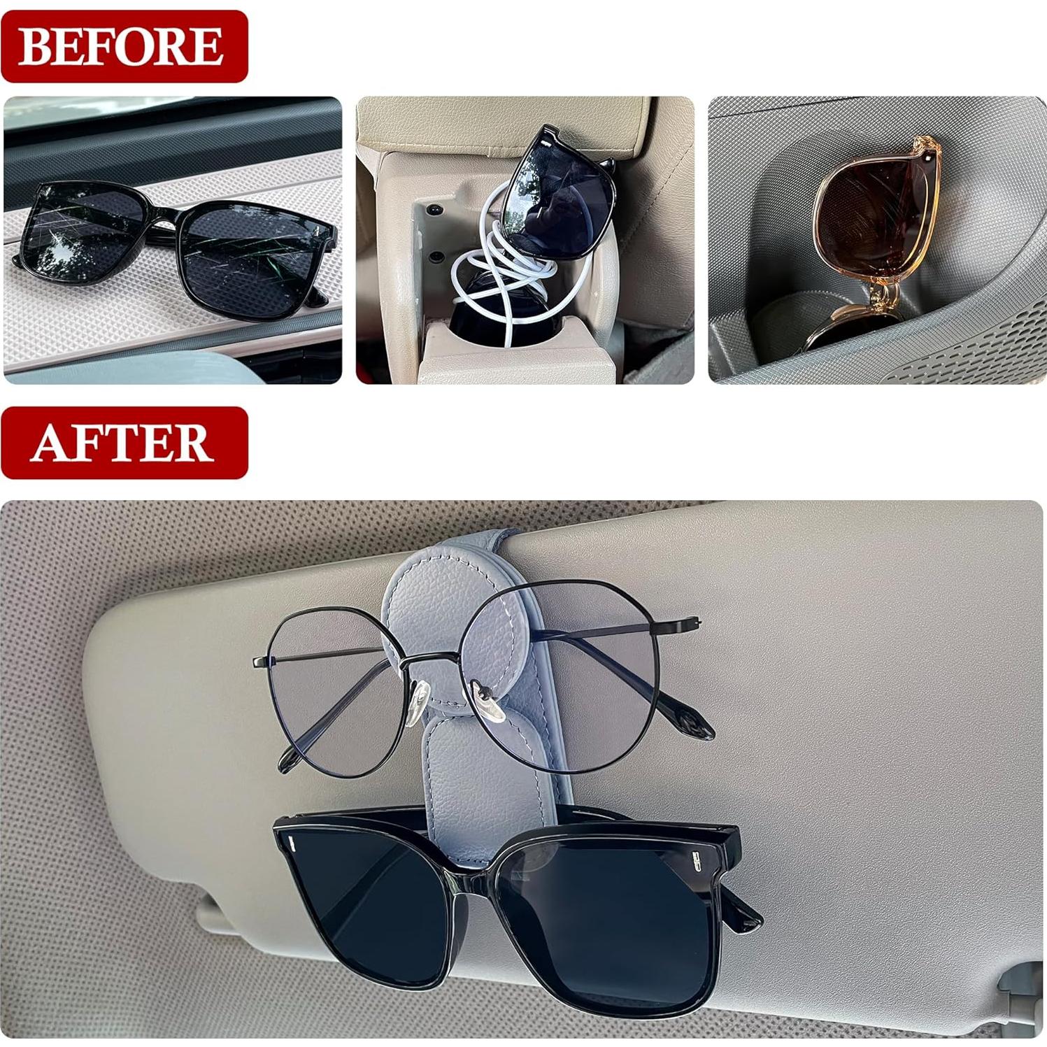 Soporte de Gafas KIWEN SH-001 Magnético para Coche Gris