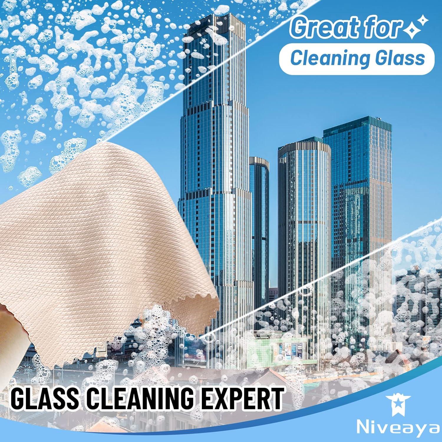 Paños de limpieza Niveaya Nano 30x30 cm - Paquete de 12