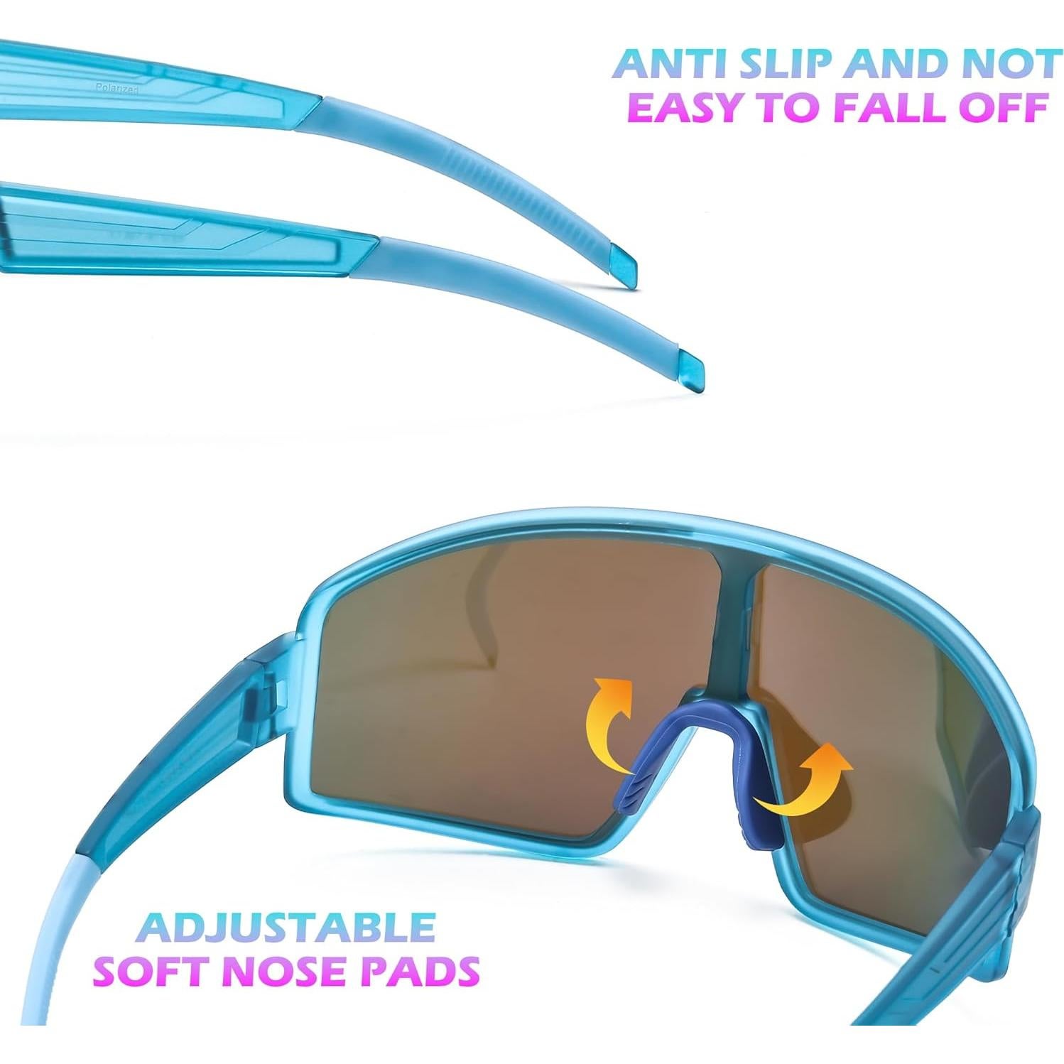 Gafas de Sol FEISEDY Polarizadas Unisex para Deportes