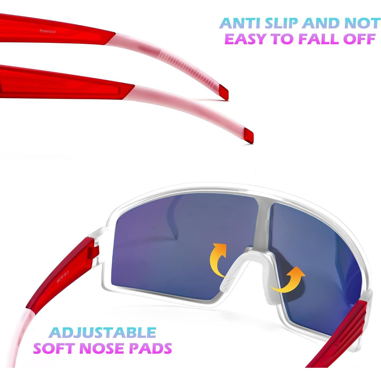 Gafas de Sol Polarizadas FEISEDY para Deportes al Aire Libre