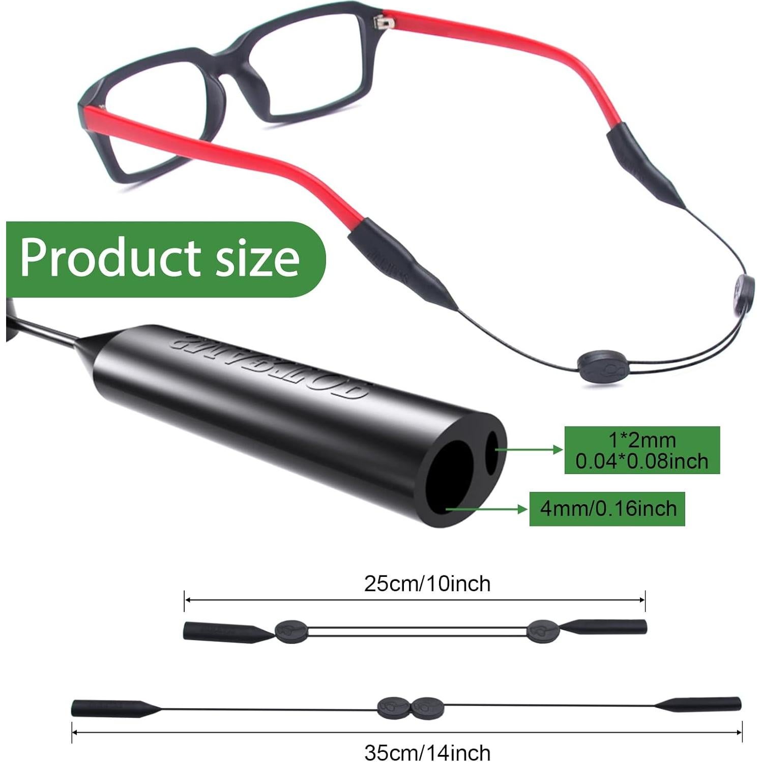 Correa para Gafas Ajustable SMARTTOP - Paquete de 4 Unidades