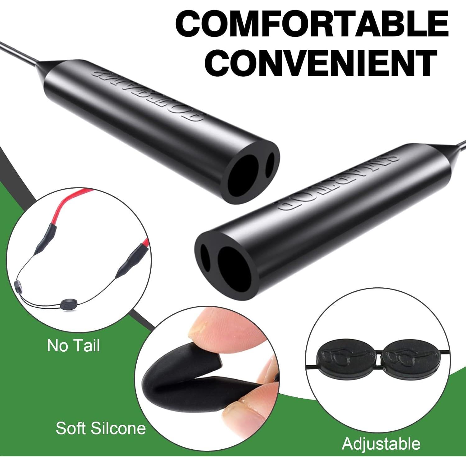 Correa para Gafas SMARTTOP Ajustable 4 Piezas Antideslizante