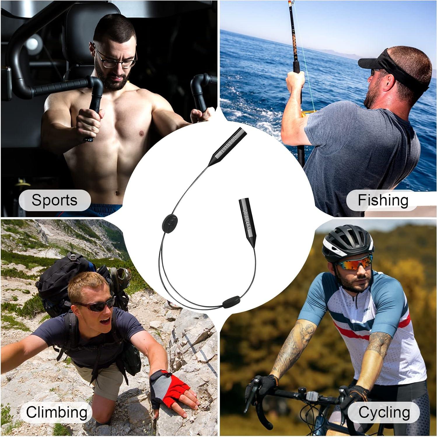 Correa para Gafas SMARTTOP Ajustable 4 Piezas Antideslizante