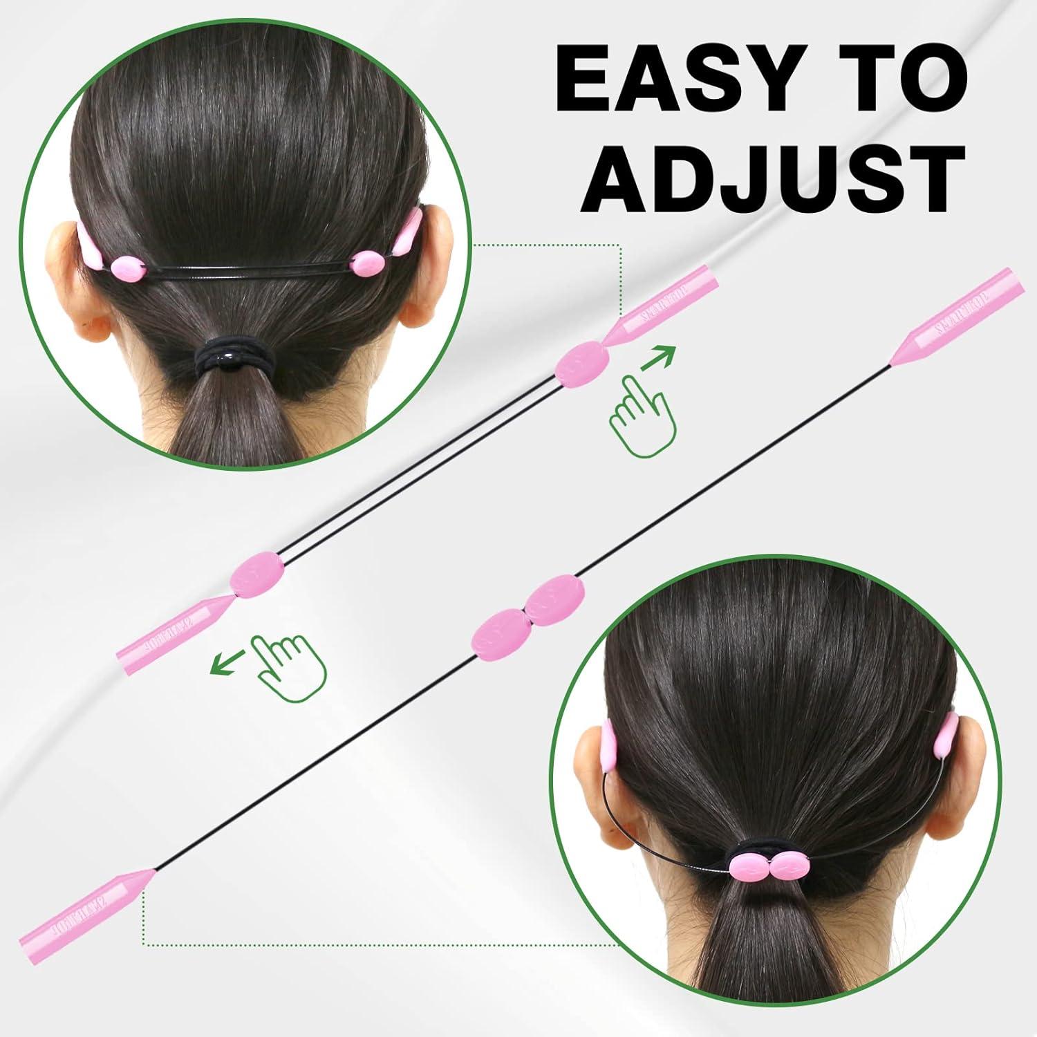 Correa para Gafas SMARTTOP Ajustable 4 Piezas Rosa