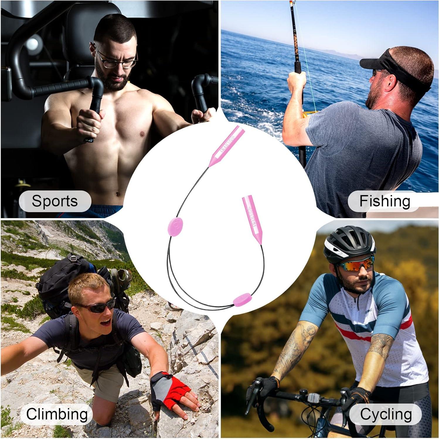 Correa para Gafas SMARTTOP Ajustable 4 Piezas Rosa