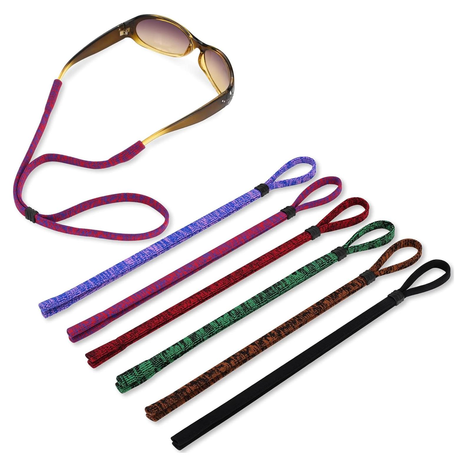 Correa Ajustable para Gafas HENOALR Pack de 6 Colores