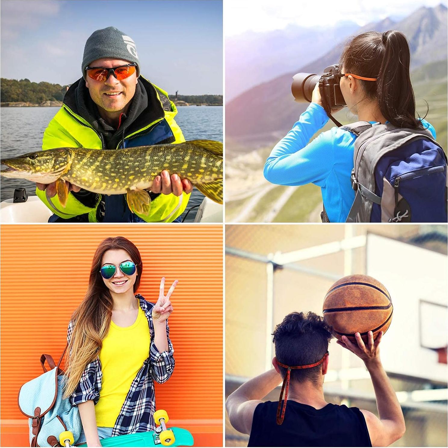 Correa Ajustable para Gafas HENOALR Pack de 6 Colores