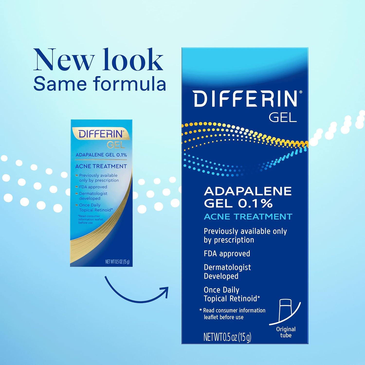 Gel Tratamiento Acné Differin 15g 0.1% Adapaleno 30 Días