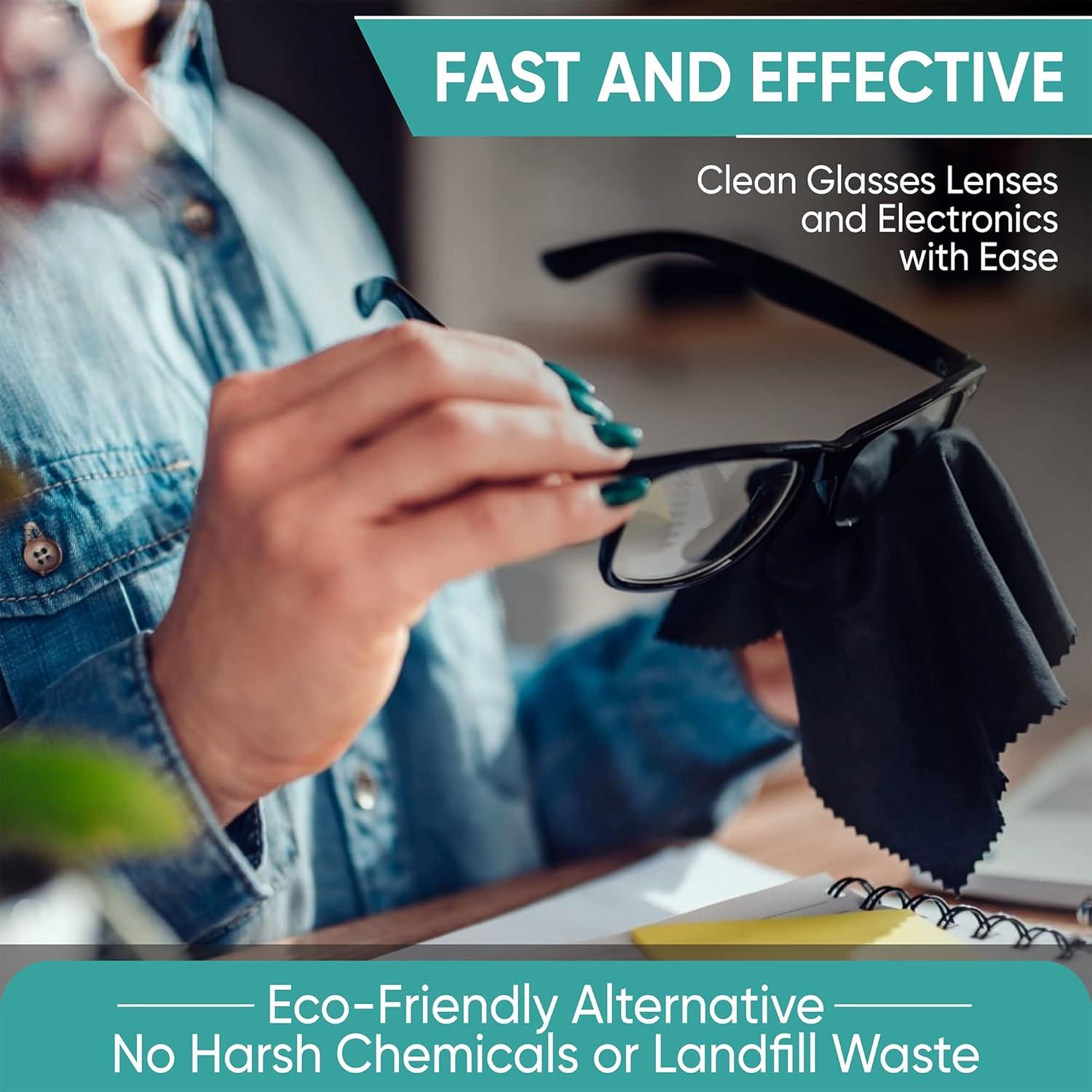 Paño de limpieza microfibra Yogo Vision 12-pack 15x18 cm