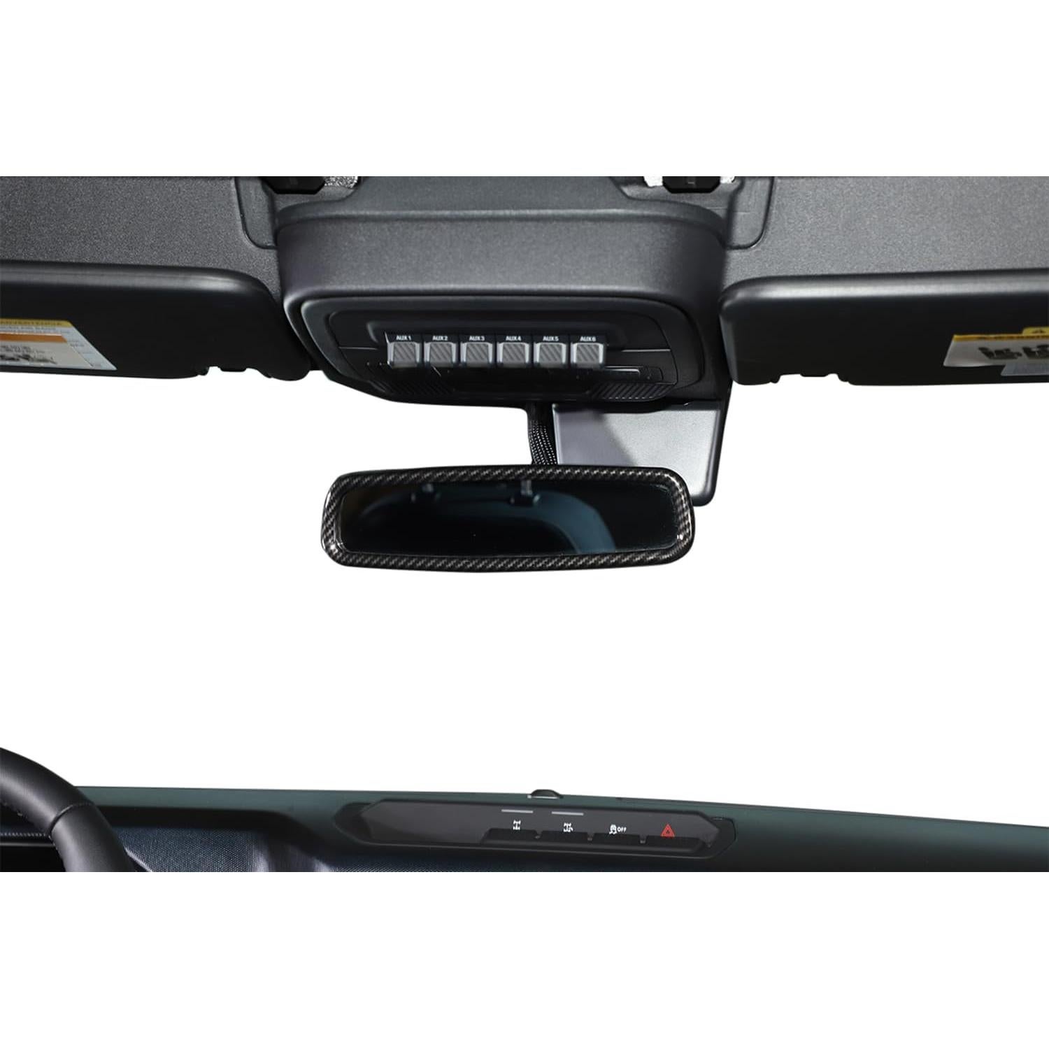 Cubierta Espejo Retrovisor Ford F150 Mustang Bronco 2015-2025