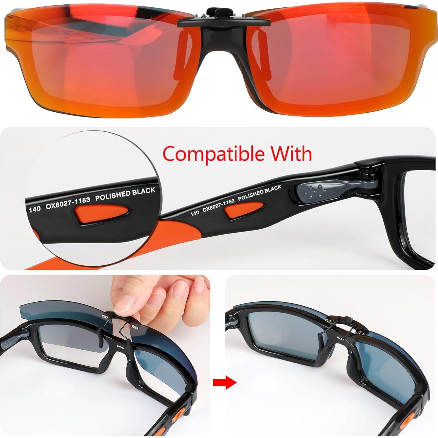 Gafas de sol CLIP-ON Oakley Crosslink 53x17 Polarizadas