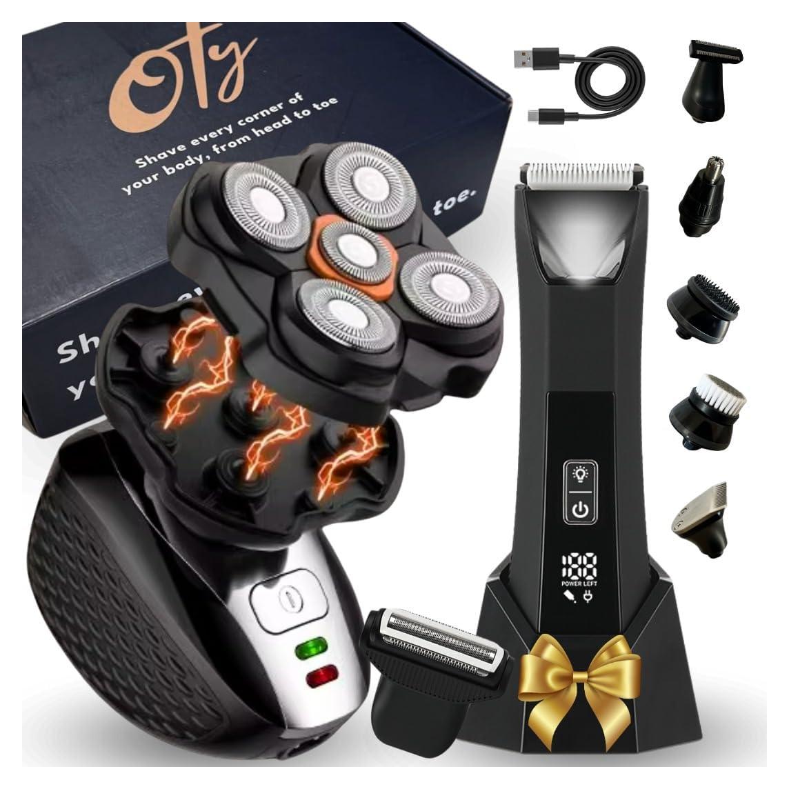 Kit Afeitadora y Recortadora Oty RSCX-1855 Impermeable