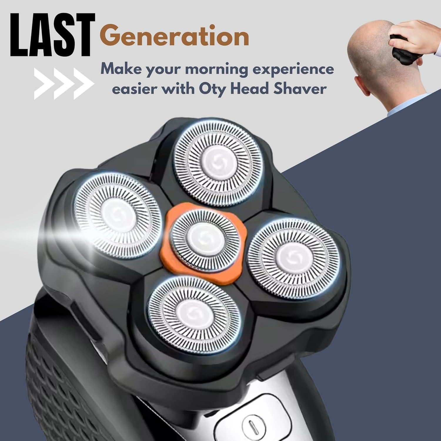 Kit Afeitadora y Recortadora Oty RSCX-1855 Impermeable