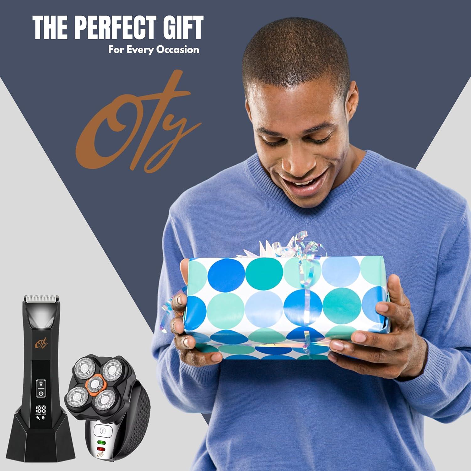 Kit Afeitadora y Recortadora Oty RSCX-1855 Impermeable