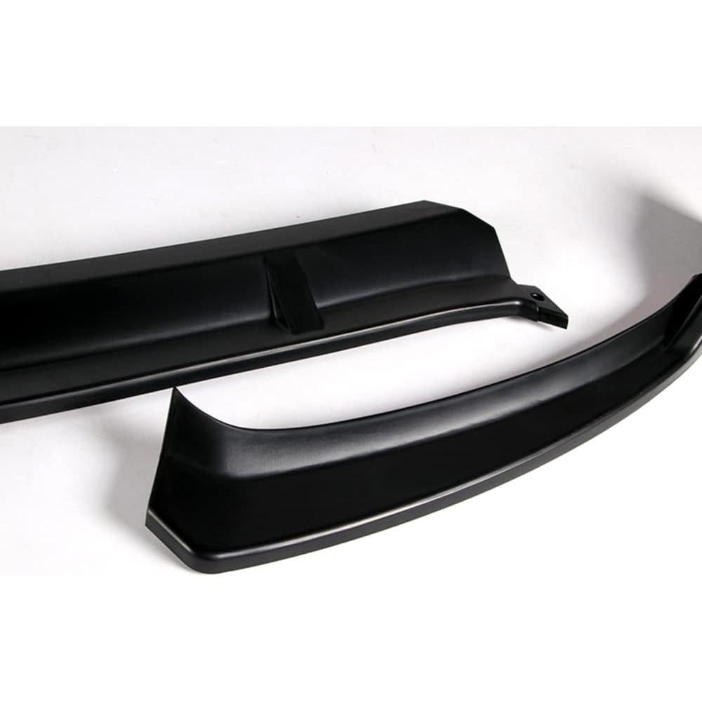 Lip de Parachoques Frontal W-POWER 3 Piezas para Mercedes-Benz C W205 2015-2018 - Negro Mate