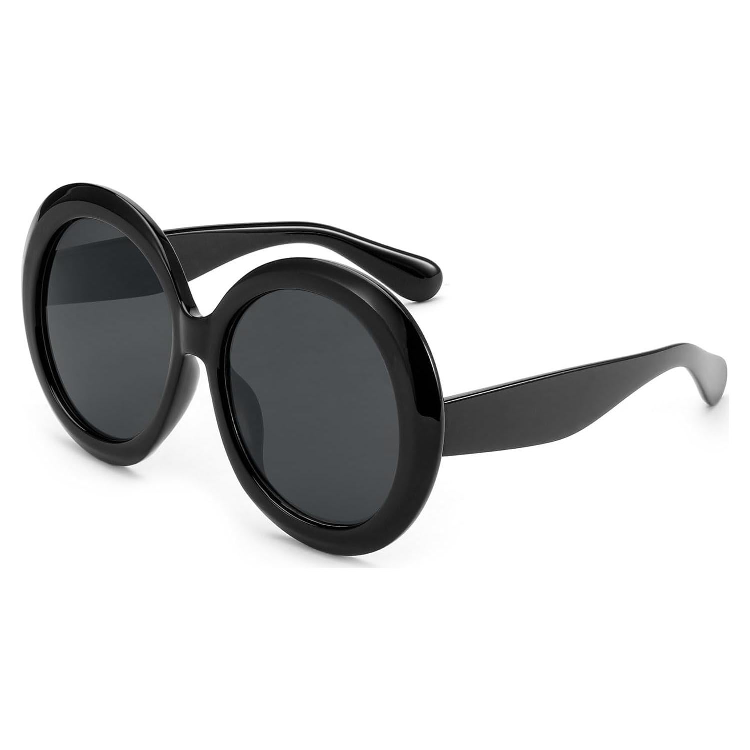 Gafas de sol redondas Karsaer UV400 grandes unisex