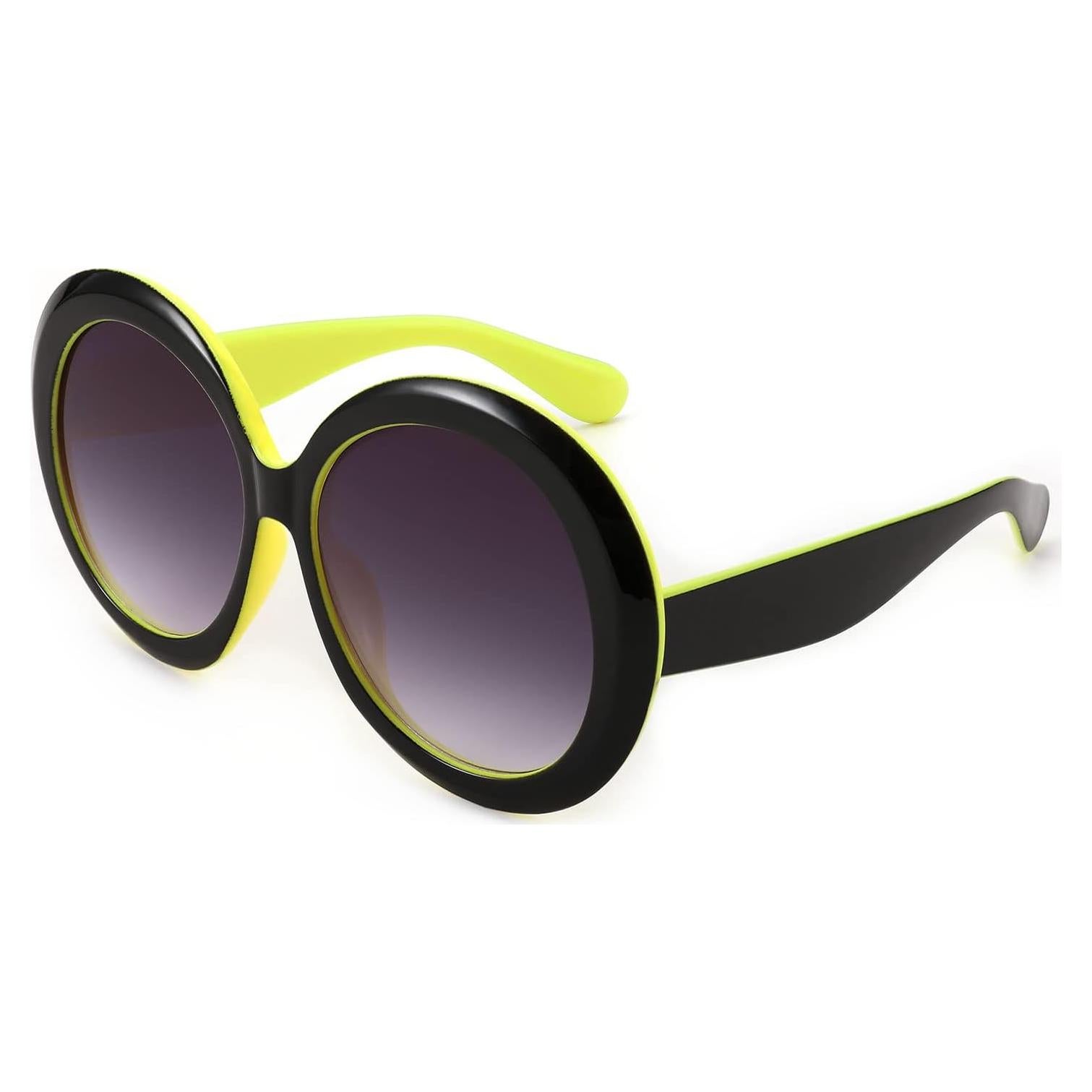 Gafas de sol redondas Karsaer UV400 grandes unisex