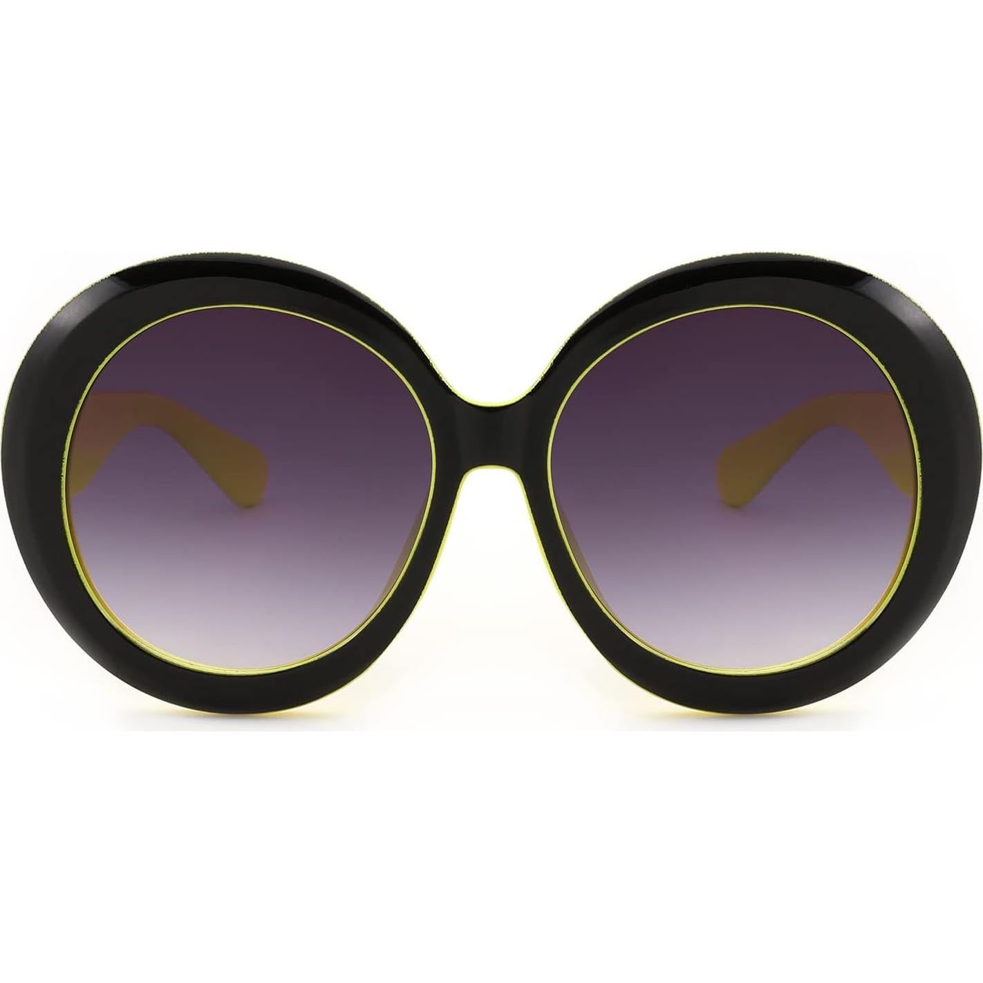 Gafas de sol redondas Karsaer UV400 grandes unisex