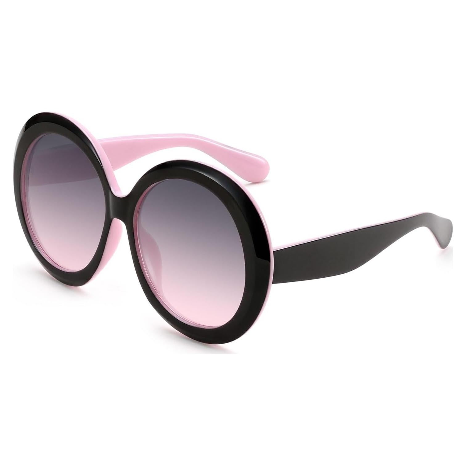 Gafas de sol redondas Karsaer UV400 grandes unisex