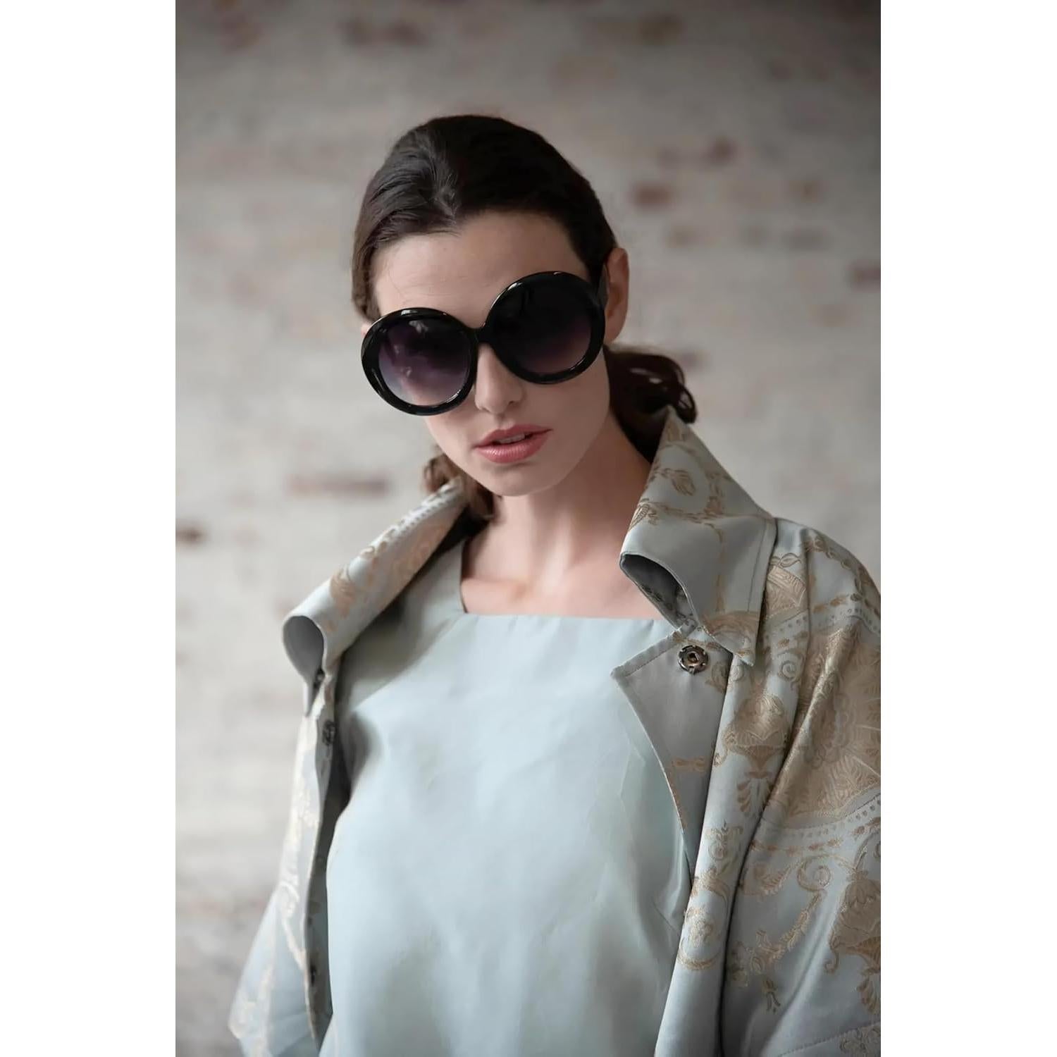 Gafas de sol redondas Karsaer UV400 grandes unisex