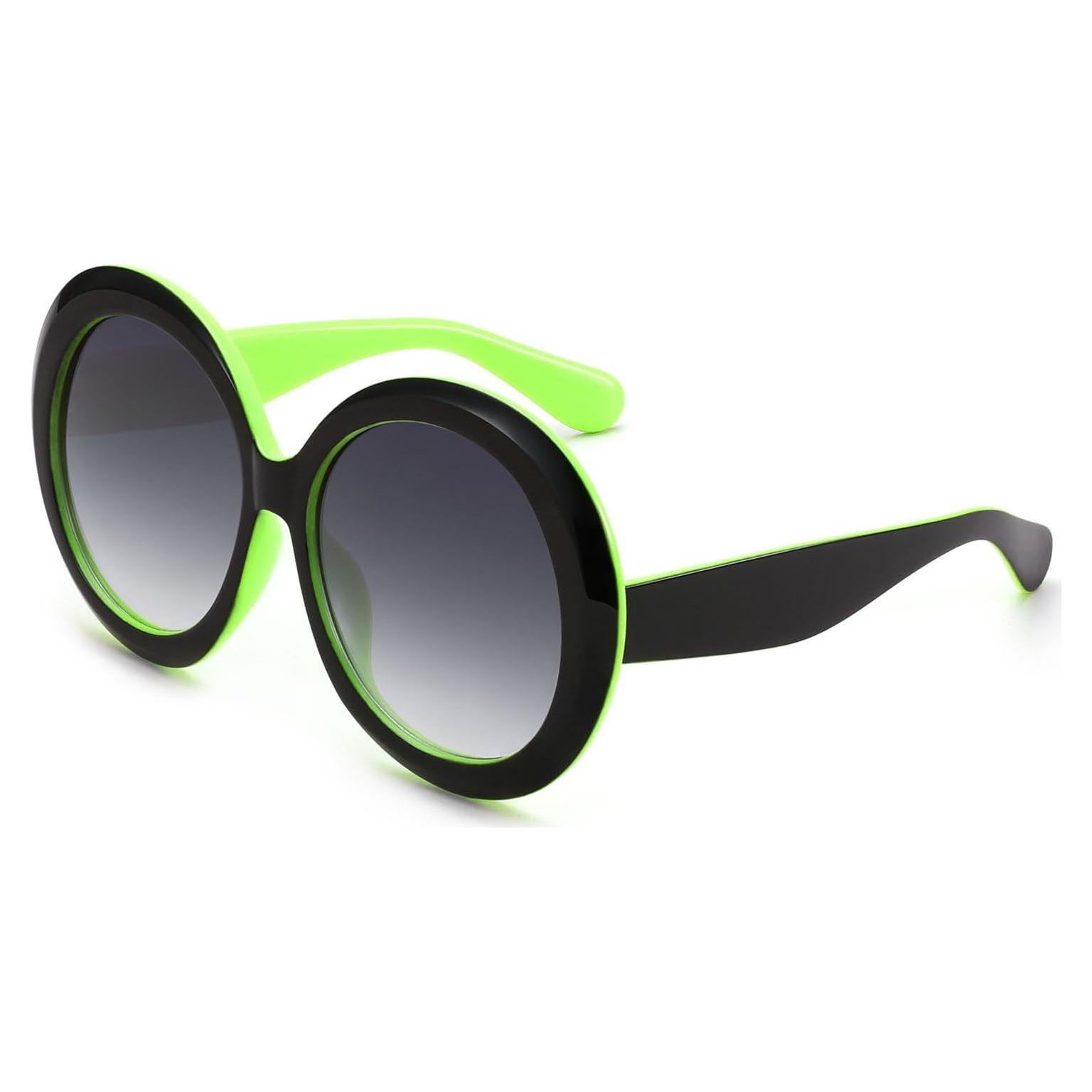 Gafas de sol redondas Karsaer UV400 grandes unisex