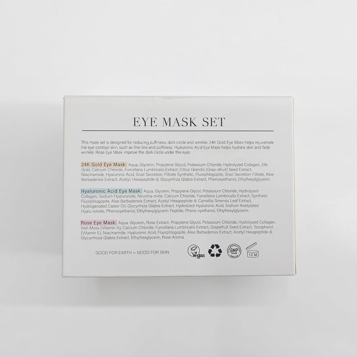 Parches para Ojos PEAUAMIE con Ácido Hialurónico 30 Pares