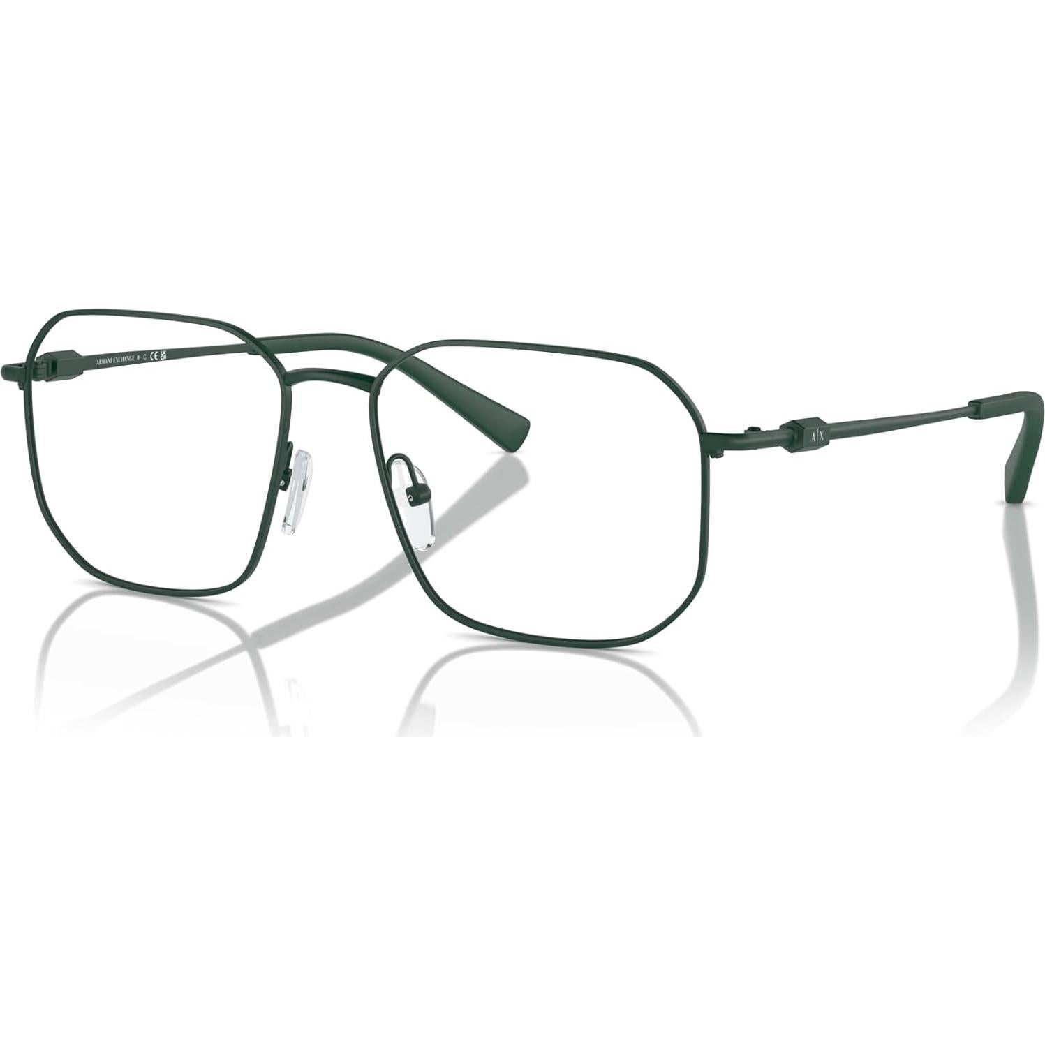 Montura de Gafas Aviador Armani Exchange AX1066 Verde Mate