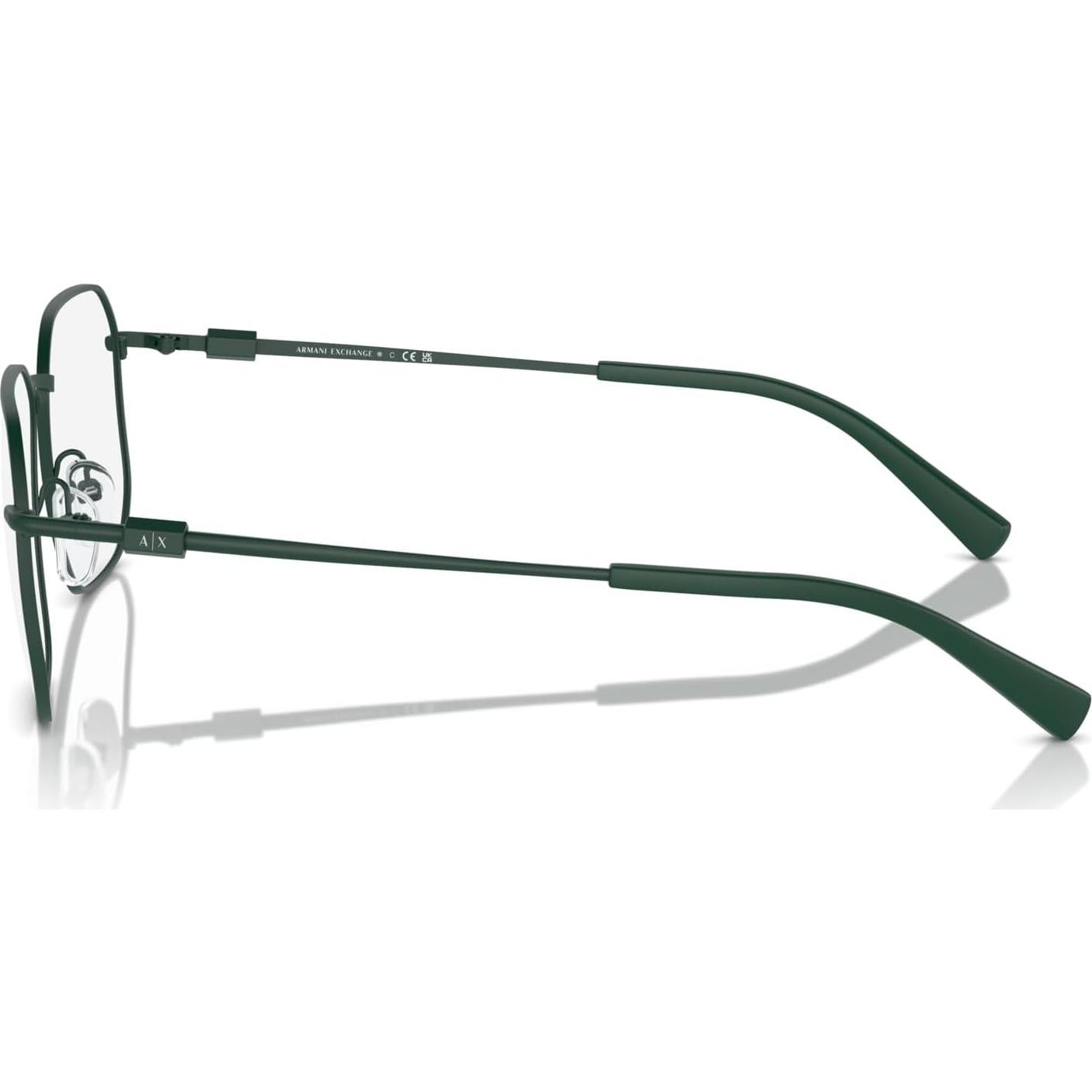 Montura de Gafas Aviador Armani Exchange AX1066 Verde Mate