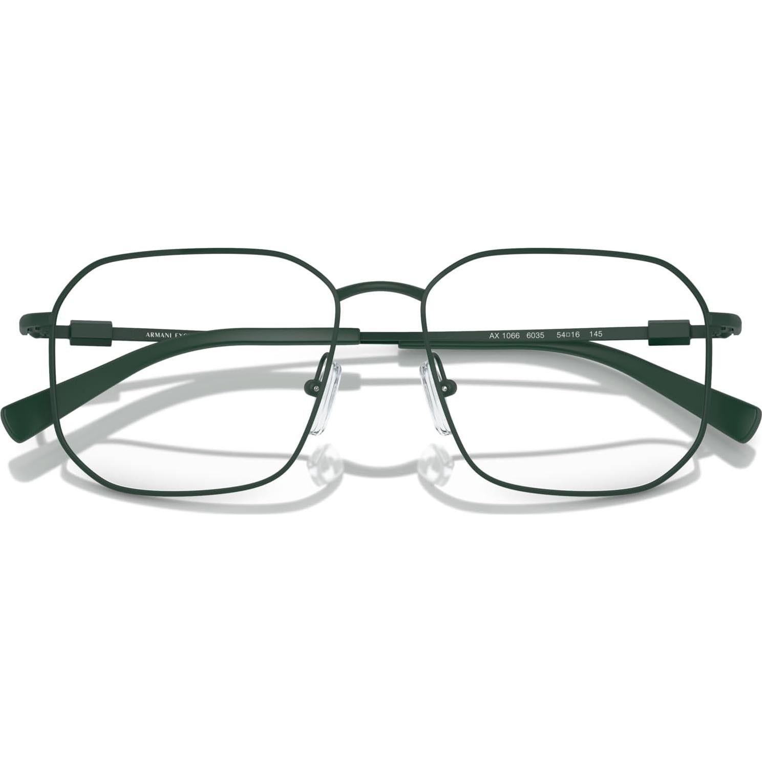 Montura de Gafas Aviador Armani Exchange AX1066 Verde Mate