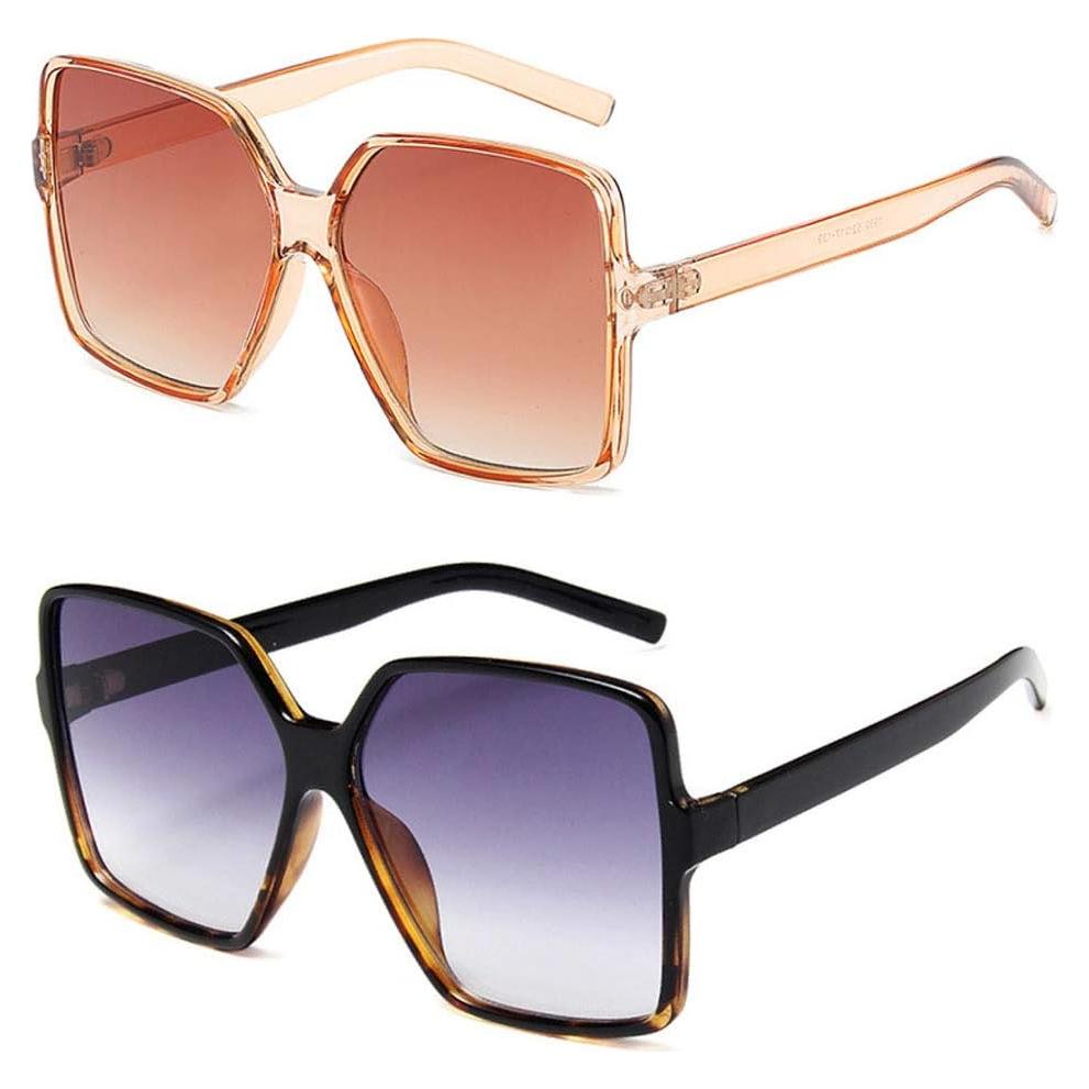 Gafas de sol cuadradas Dollger UV400 para mujeres y hombres